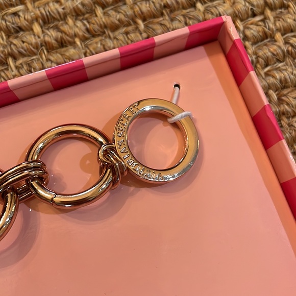 NWT Victoria’s Secret Chain Link Rose Colored Bracelet - Picture 3 of 5